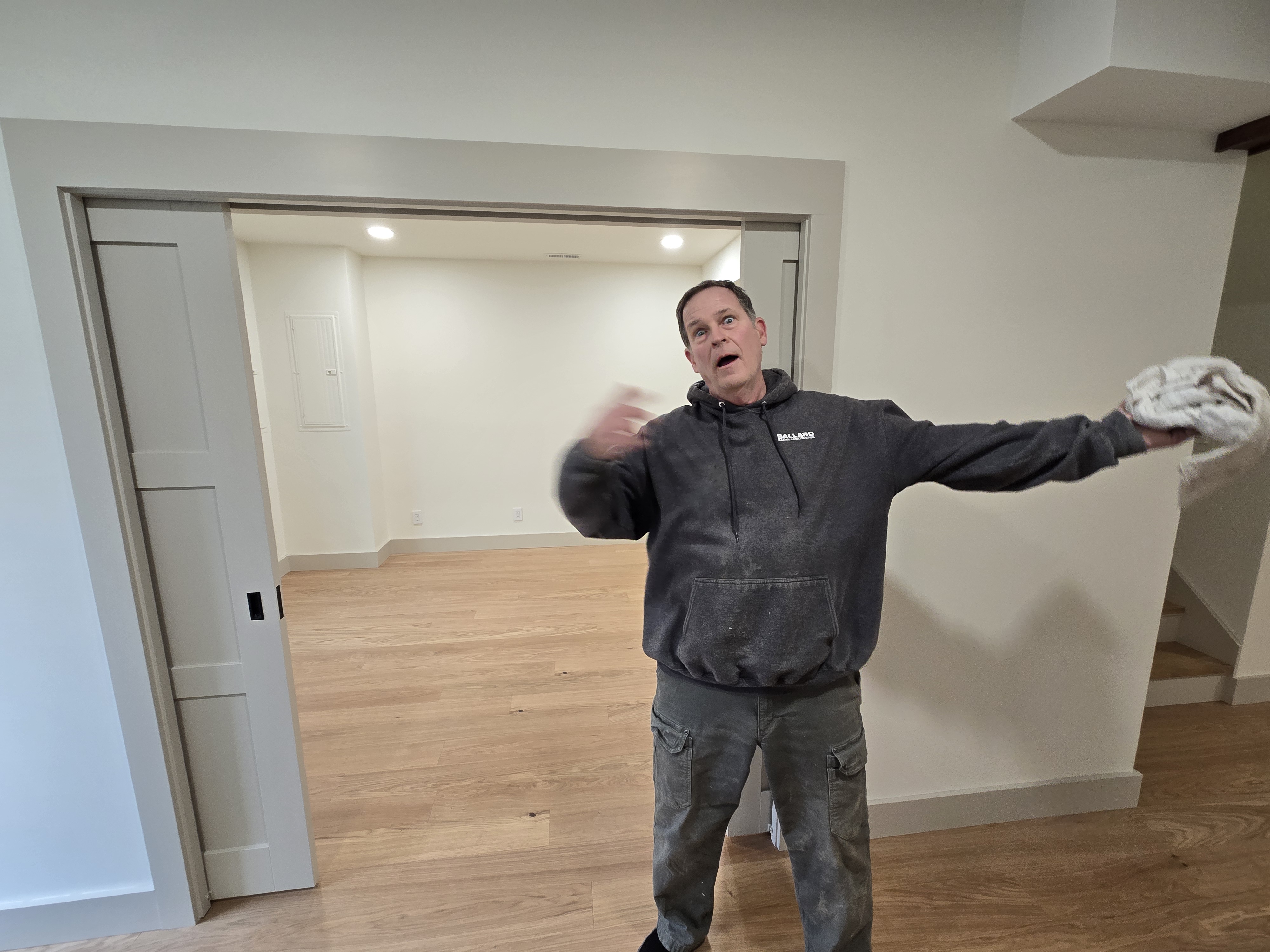 Parent Basement and Bath